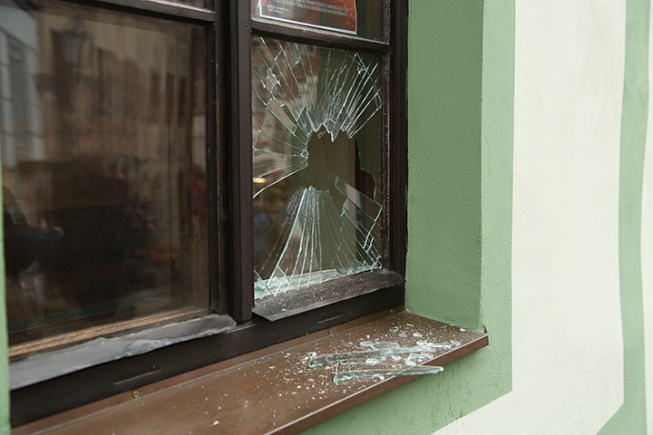 A2B Glass are able to board up broken windows while they are being repaired in Horwich.